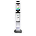 Floor standing 8.0 LCD  screen temperature face recognition detection and face recognition display Used in factory